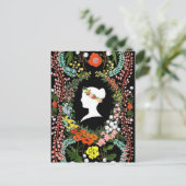 Taal van het lege briefkaart van Bloemen (Staand voorkant)