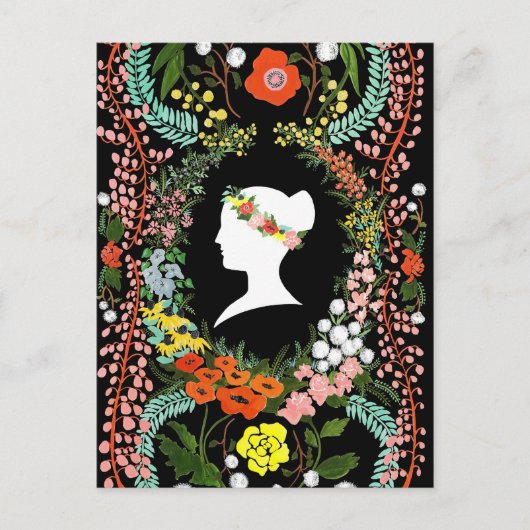 Taal van het lege briefkaart van Bloemen (Voorkant)