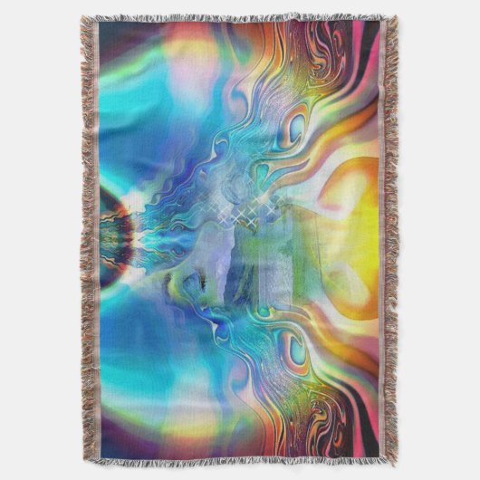 Taal van lichte trillingen deken (Voorkant Verticaal)