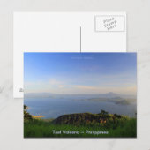 Taal Volcano in het middaglicht in Tagaytay Briefkaart (Voorkant / Achterkant)