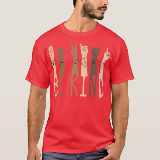 Taal voor speciale gebarentaal 12 t-shirt