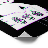 Taal vraagt Amerikaanse hand praten bewustzijn tra Poster (Hoek)