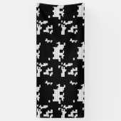 Taal, woestijn Storm banner (Verticaal)