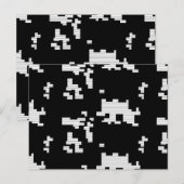 Taal, woestijn-Storm Briefkaart (Voorkant / Achterkant)