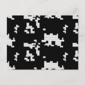 Taal, woestijn-Storm Briefkaart (Voorkant)