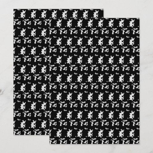 Taal, woestijn-Storm Kaart (Voorkant / Achterkant)