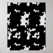 Taal, woestijn-Storm Poster (Voorkant)