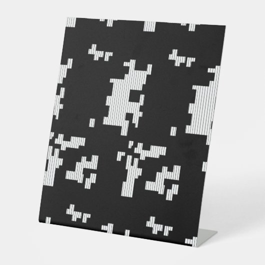 Taal, woestijn Storm voetstuk Reclamebord Met Voetstuk (Voorkant)