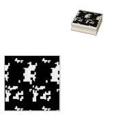 Taal, woestijn Storm wood Kunststempel Rubberstempel (Gestempeld)