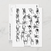 Taalalfabet Briefkaart (Voorkant / Achterkant)