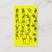 Taalalfabet Visitekaartje (Achterkant)