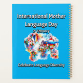 Taaldiversiteit. Internationale moedertaal Planner (Achterkant)
