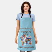 Taaldiversiteit. Internationale moedertaal Schort (Gedragen)