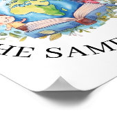 Taaldocent Tweetalige kinderjaren Poster (Hoek)