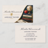 Taaldocent Visitekaartje (Voorkant / Achterkant)