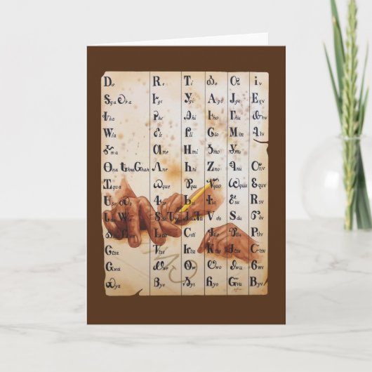 Taalhandjes Kaart (Voorkant)