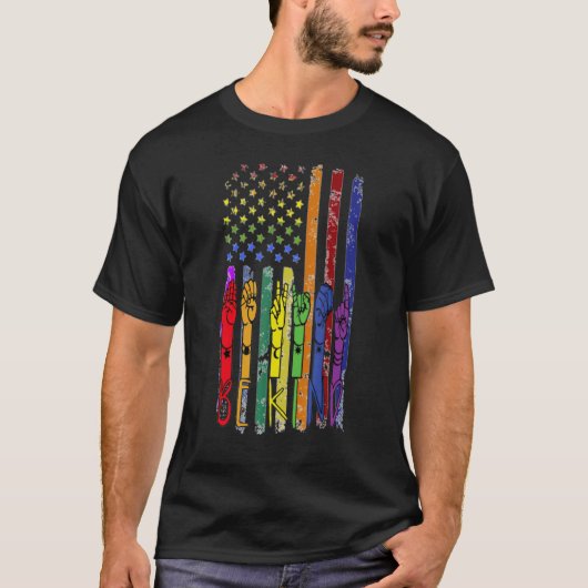 Taalhandleiding met leerkrachten interp t-shirt (Voorkant)