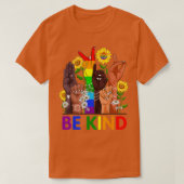 Taalhandleiding met LGBTQ-code T-shirt (Design voorkant)