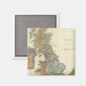Taalkaart van de Britse eilanden Magneet (Voorkant / Achterkant)