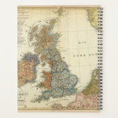Taalkaart van de Britse eilanden Planner (Achterkant)