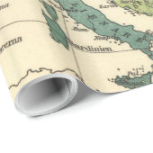  taalkaart van Europa (1907) Cadeaupapier (Rol Hoek)