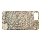 Taalkaart van Frankrijk Case-Mate iPhone Case (Achterkant (Horizontaal))
