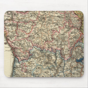 Taalkaart van Frankrijk Muismat