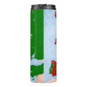 Taalkaart voor Tea Europe Thermosbeker (Achterkant)