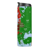 Taalkaart voor Tea Europe Thermosbeker (Geroteerd rechts)