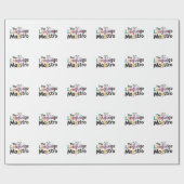 Taalleerkracht presenteert ideeën cadeaupapier (Vlak)