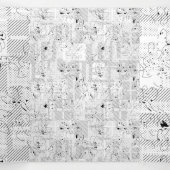 Taalontwerp 1 honderd drieluik wenskaart (Binnenkant midden)