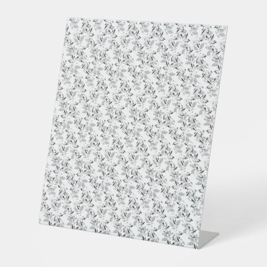 taalontwerp 20 reclamebord met voetstuk (Voorkant)