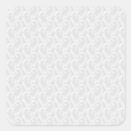 taalontwerp 4 vierkante sticker