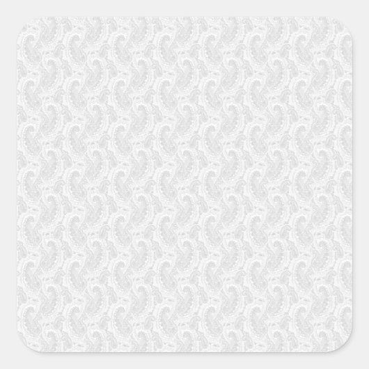 taalontwerp 4 vierkante sticker (Voorkant)