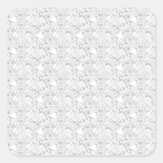 Taalontwerp Drie Vierkante Sticker (Voorkant)