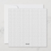 taalontwerp veertien feestdagenkaart (Achterkant)