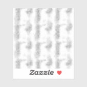 taalontwerp Veertien Sticker (Vel)