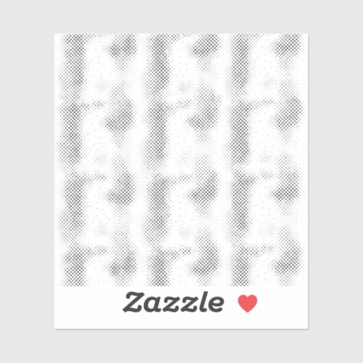 taalontwerp Veertien Sticker (Vel)