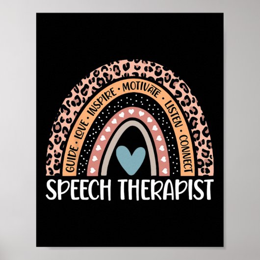 Taalpatholoog 100ste schooldag SLP Thera Poster (Voorkant)