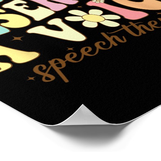 Taalpatholoog Iedereen verdient een stemgroep Poster (Hoek)