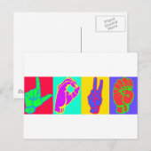 Taalsleuf Briefkaart (Voorkant / Achterkant)