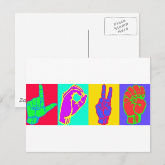 Taalsleuf Briefkaart (Voorkant / Achterkant)