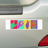 Taalsleuf Bumpersticker (Op auto)