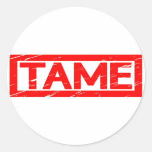 Taamstempel Ronde Sticker