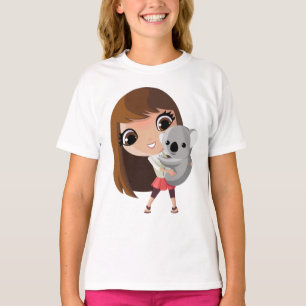 Taara en Pudding the Koala T-shirt