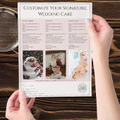 Taart Adverteren Flyer