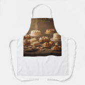 Taart artiesten & bakkers – Elegant & Functioneel Schort (Voorkant)