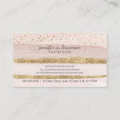 Taart Bloemen Bakkerij Script Patisserie Visitekaartje (Achterkant)
