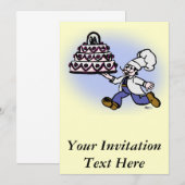 Taart Chef Kaart (Voorkant / Achterkant)