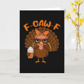 Taart Dag Thanksgiving Kers Cutie Cake Kaart (Gele Bloem)